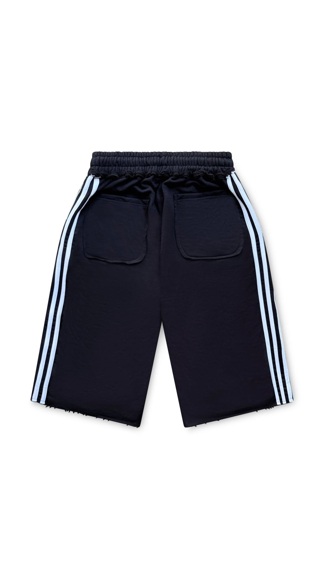 Oversized baggy terry shorts