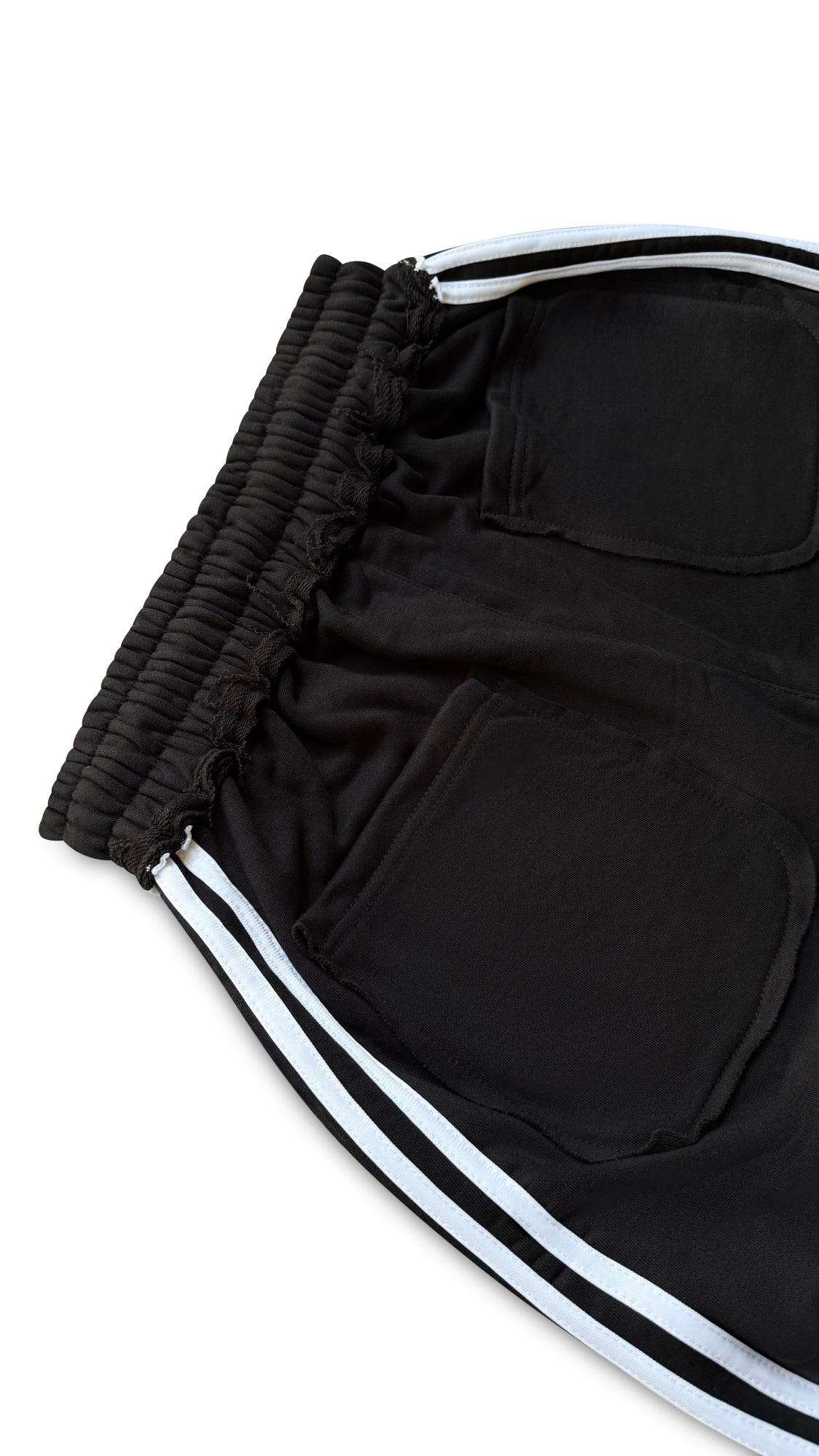 Oversized baggy terry shorts