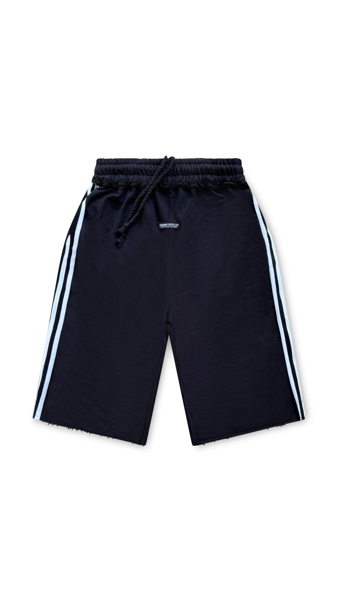 Oversized baggy terry shorts